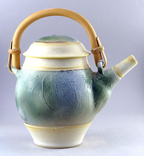 Jeffrey Greathouse, TEA POT WITH SWIRLS